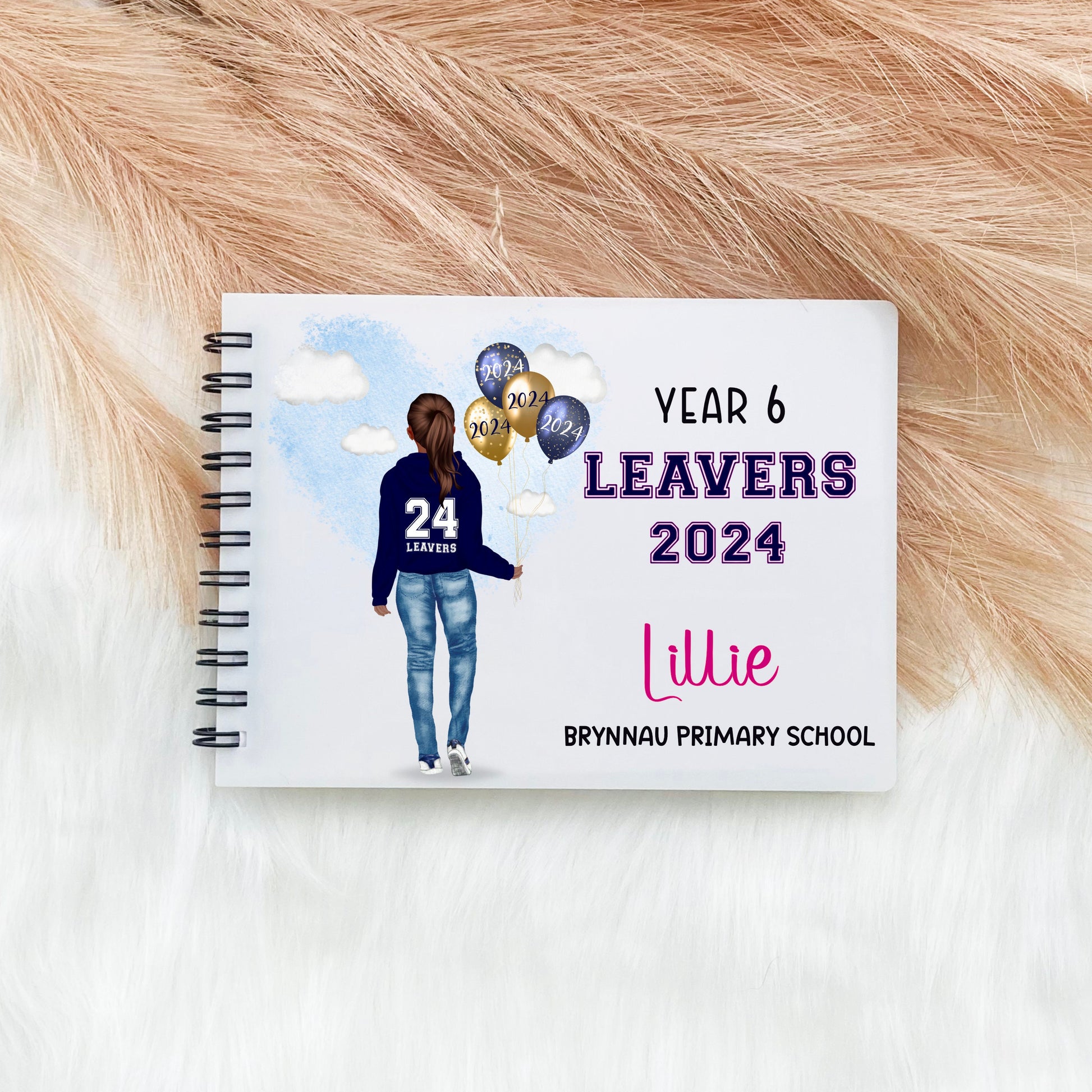 Leavers Notebook, Class Of 2024 Leavers, Personalised School Leavers Book, School Leavers Memory Book, Year 6 Leavers Autograph Book
