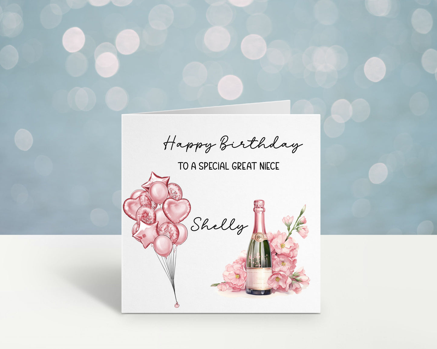 Great Granddaughter Birthday Card, Birthday Card For Her, Personalised Card , Special Friend Card, Godmother Card, Cousin Birthday Card