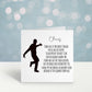 Dance Teacher Card, Thank You Teacher Card, Card For Dance Teacher, Teacher Gift, Personalised Teacher Card