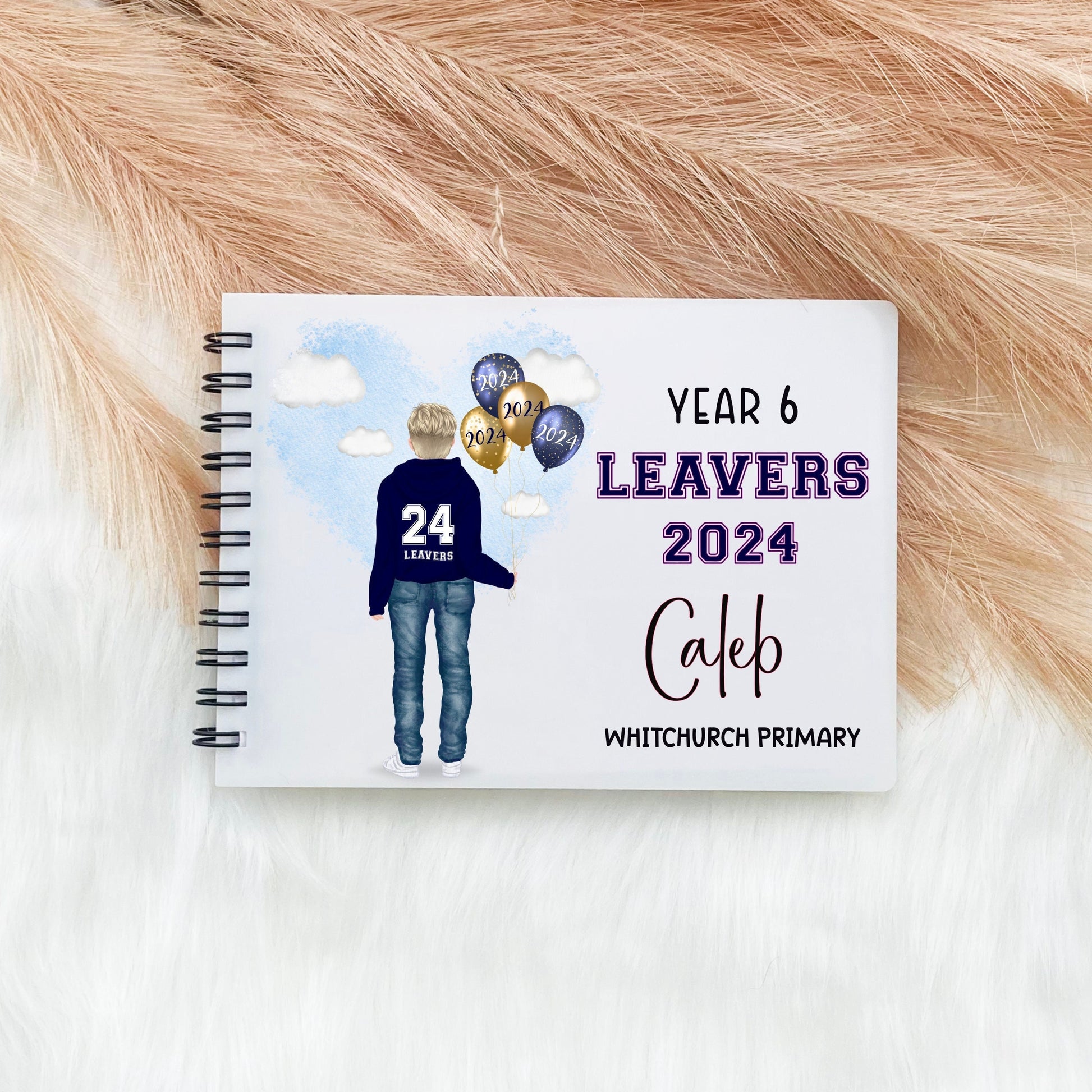 Leavers Notebook, Class Of 2024 Leavers, Personalised School Leavers Book, School Leavers Memory Book, Year 6 Leavers Autograph Book