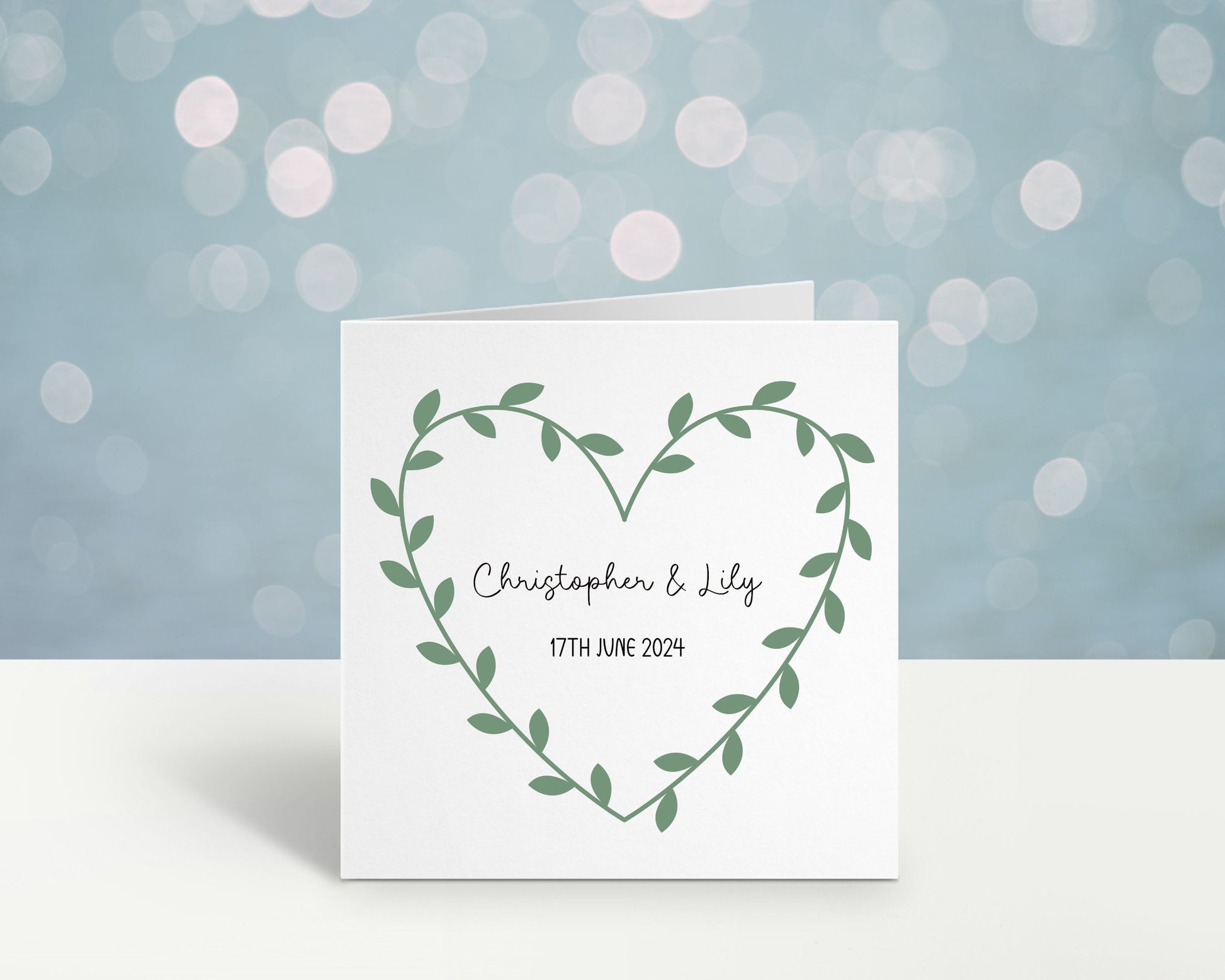 Floral Wedding Card, Personalised Floral Wedding Day Card, Mrs And Mrs Card, Gay Wedding Card, Lesbian Wedding Card