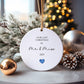 Last Christmas As Mr And Miss Bauble 2025, Last Xmas As A Miss Christmas Tree Decoration,