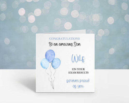 Congratulations On Your Exam Results Card, Well Done Card, Passed Your Exams Card, Great Grandson Congratulations On Your Exams Card