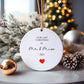 Last Christmas As Mr And Miss Bauble 2025, Last Xmas As A Miss Christmas Tree Decoration,