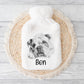 Hot Water Bottle, Hot Water Bottle Cover, Bulldog Design Hot Water Bottle, Hot Water Bottle Gift Set
