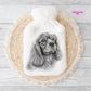 Ruby King Charles Gift, Personalised Hot Water Bottle, Dog Xmas Gift, Xmas Gift For Dog Lover