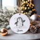 Personalised Bauble, Penguin Christmas Bauble, Christmas Tree Decoration For Grandchild, Christmas Decorations, Christmas Gift, Secret Santa
