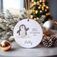 Great Niece's 1st Xmas Bauble, Penguin Christmas Bauble, Christmas Tree Decoration For Grandchild, Christmas Decorations, Christmas Gift