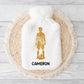 Rugby Personalised Hot Water Bottle, Rugby Gift For Boys, Christmas Gift, Gift For Grandson, Gift For Son, Xmas gift For Nephew