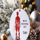 Personalised Football Bauble, Football Christmas Bauble, Christmas Tree Decoration For Grandchild, Christmas Decorations, Christmas Gift
