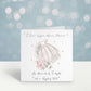 Welsh Christening Card, Christening Card For Granddaughter, Personalised Welsh Baptism Card