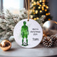 Personalised Football Bauble, Football Christmas Bauble, Christmas Tree Decoration For Grandchild, Christmas Decorations, Christmas Gift