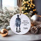 Personalised Football Bauble, Football Christmas Bauble, Christmas Tree Decoration For Grandchild, Christmas Decorations, Christmas Gift