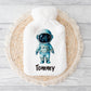 Hot Water Bottle, Astronaut Gift, Personalised Hot Water Bottle, Christmas Gift Boys, Xmas Gift For Grandson, Granddaughter Gifts