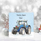 Nadolig Llawen Card, Welsh Christmas Card For Taid, Welsh Tractor Christmas Card