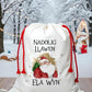 Nadolig Llawen Sack, Extra Large Christmas Present Sack, Personalised Nadolig Llawen Stocking, Father Christmas Sack, Santa Present Sack
