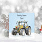Nadolig Llawen Card, Welsh Christmas Card For Taid, Welsh Tractor Christmas Card