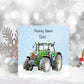 Nadolig Llawen Card, Welsh Christmas Card For Taid, Welsh Tractor Christmas Card