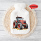 Tractor Hot Water Bottle, Tractor Gift, Personalised Hot Water Bottle, Christmas Gift Boys, Xmas Gift For Grandson, Grampy Gifts