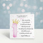 Granddaughter Personalised First Birthday Card, For A Special Little Girl, Great Niece 1st Birthday Poem