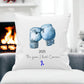 The Year I Beat Cancer Cushion, Cancer Free Gift, Cancer Care Gift, Cancer Cushion