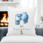 The Year I Beat Cancer Cushion, Cancer Free Gift, Cancer Care Gift, Cancer Cushion