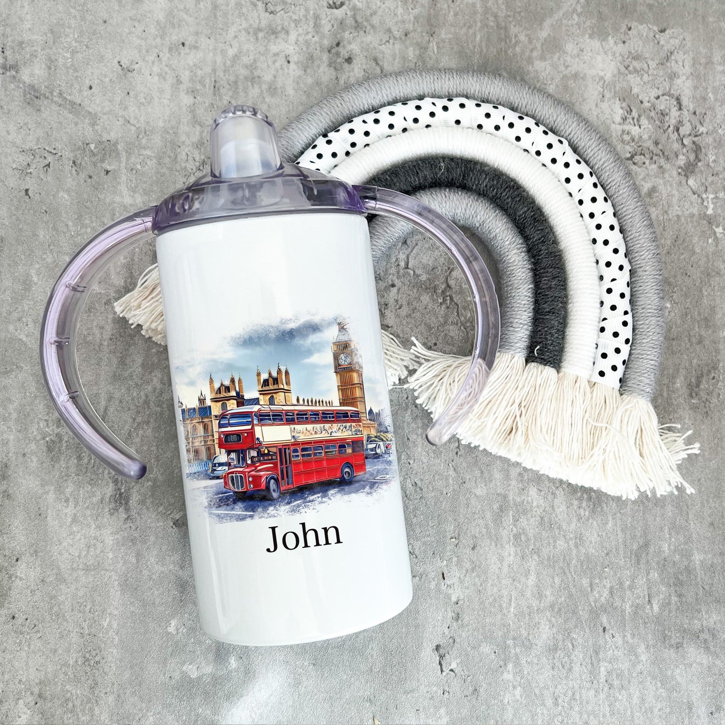 Adult Sippy Cup, Adaptive Drinking Aid Mug. Double Handled Mug, Steam Train Beaker, London Bus Theme Mug, Tractor Cup, Football Sippy Cup