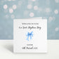 Baptism Card, Personalised Baptism Card For Boys