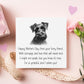 Mother's Day Card, From The Dog Mother's Day Card, Card From The Dog
