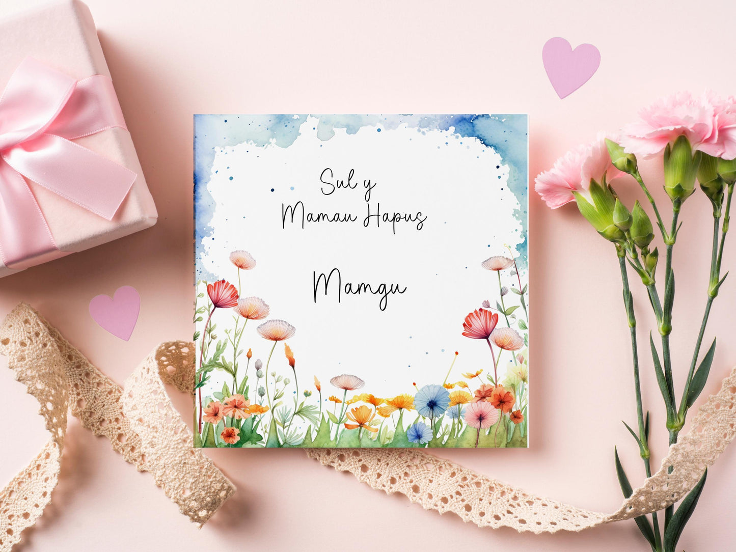 Cerdyn Cymraeg, Mothers Day Card, Sul y Mamau Hapus, Welsh Mother's Day Card, Mam Mother's Day Card