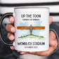 Toon Army Mug, Mug For Newcastle United Football Fan, Angel Of The North, Carabao Cup Winners