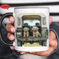 Personalised Border Collie Land Rover Mug Gift, Border Collie, Cocker Spaniel, Rottweiler, Black Labrador, Border Terrier, Doberman, Red Lab