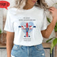 VE Day 80 T-Shirt, VE Day Commemorative T-Shirt, 80th Anniversary Remembrance Tee, 8th May 1945 - 2025
