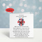 VE Day 80 Card, VE Day Commemorative Keepsake Card, 80th Anniversary Remembrance Card, 8th May 1945 - 2025