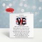 VE Day 80 Card, VE Day Commemorative Keepsake Card, 80th Anniversary Remembrance Card, 8th May 1945 - 2025