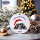 Cocker Spaniel Christmas Bauble, Personalised Pet Dog Christmas Tree Decoration, Gift For Dog Family, Dog Lover, Cocker Spaniel Xmas Bauble