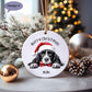 Cocker Spaniel Christmas Bauble, Personalised Pet Dog Christmas Tree Decoration, Gift For Dog Family, Dog Lover, Cocker Spaniel Xmas Bauble