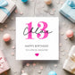 Granddaughter 13th Birthday Card, Personalised 13th Birthday Card For Daughter, Officially A Teenager Card, Daughter 13th Birthday Card