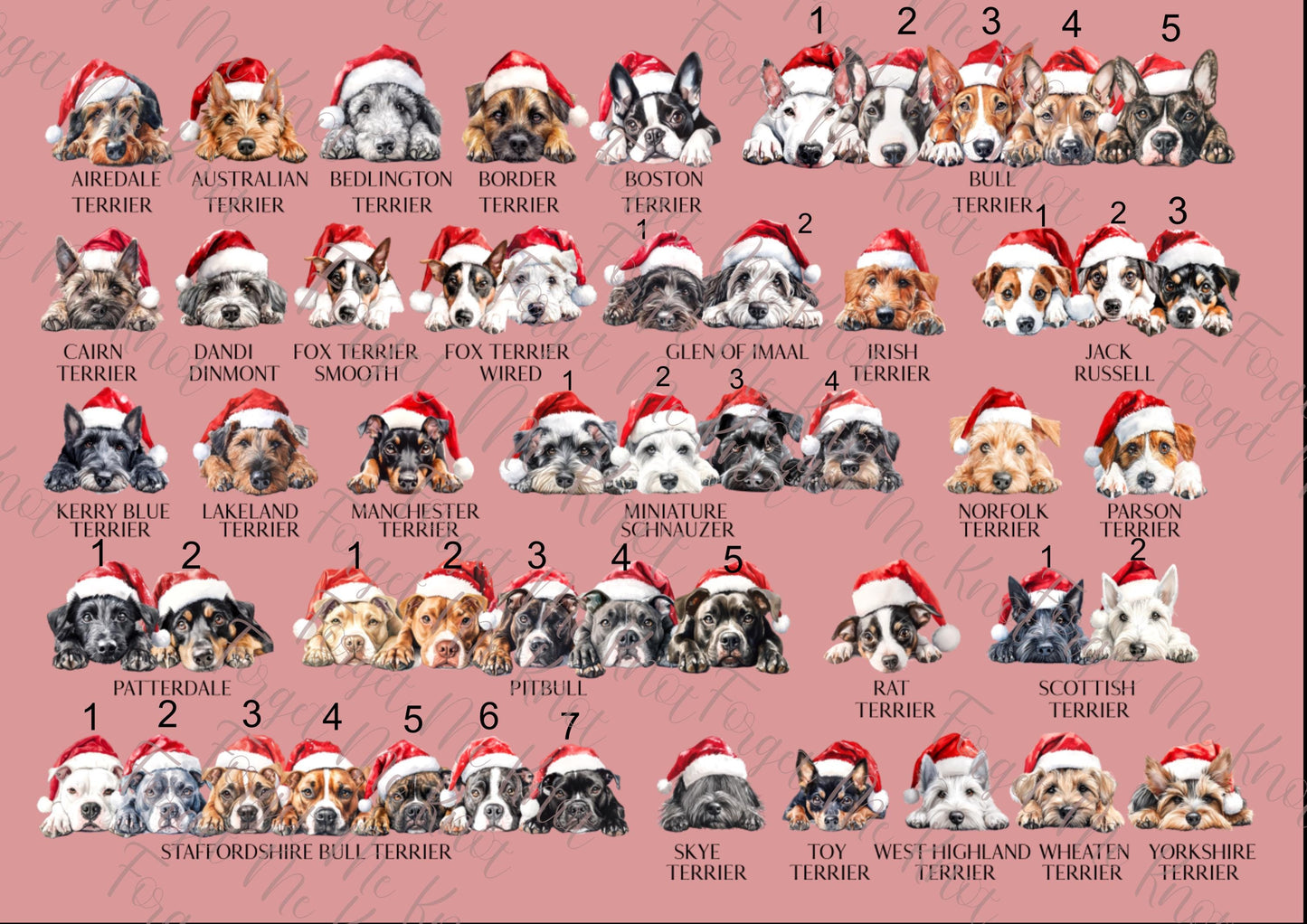 Border Terrier Christmas Bauble, Personalised Pet Dog Christmas Tree Decoration, Gift For Dog Family, Dog Lover, Xmas Bauble,