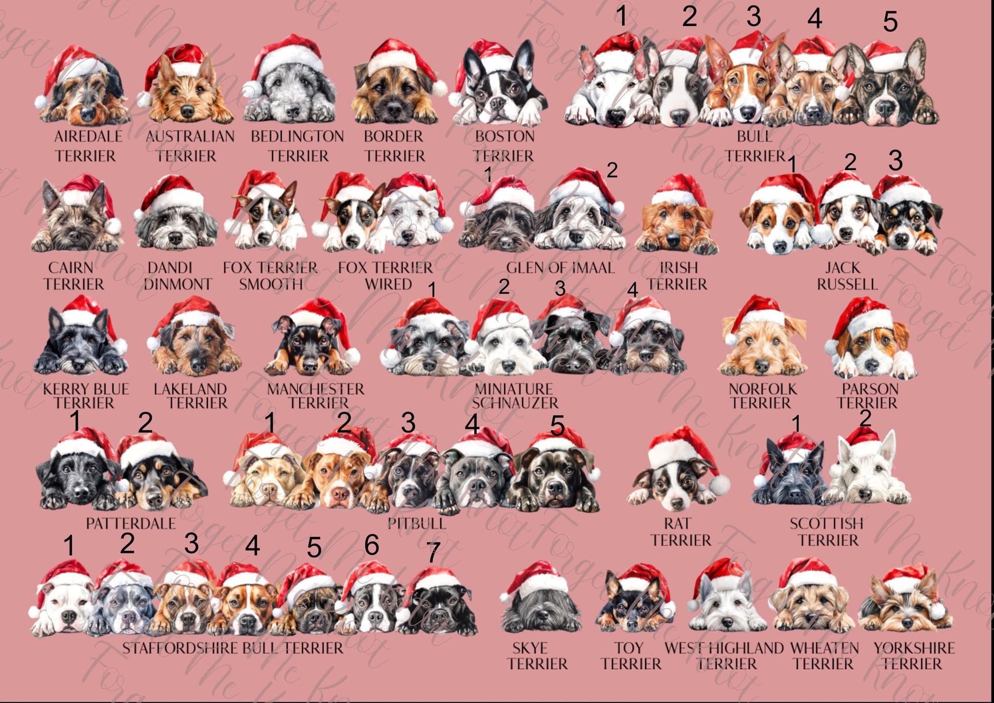 Border Terrier Christmas Bauble, Personalised Pet Dog Christmas Tree Decoration, Gift For Dog Family, Dog Lover, Xmas Bauble,