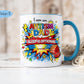 Autism Dad Mug - Fighting For My Hero Mug - Autism Awareness Gift For Dad - Special Needs Dad Gift - Father's Day Autism Mug