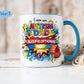 Autism Dad Mug - Fighting For My Hero Mug - Autism Awareness Gift For Dad - Special Needs Dad Gift - Father's Day Autism Mug
