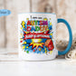 Autism Dad Mug - Fighting For My Hero Mug - Autism Awareness Gift For Dad - Special Needs Dad Gift - Father's Day Autism Mug