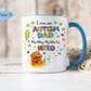 Autism Dad Mug - Fighting For My Hero Mug - Autism Awareness Gift For Dad - Special Needs Dad Gift - Father's Day Autism Mug