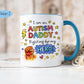 Autism Dad Mug - Fighting For My Hero Mug - Autism Awareness Gift For Dad - Special Needs Dad Gift - Father's Day Autism Mug