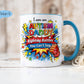 Autism Dad Mug - Fighting For My Hero Mug - Autism Awareness Gift For Dad - Special Needs Dad Gift - Father's Day Autism Mug