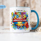 Autism Dad Mug - Fighting For My Hero Mug - Autism Awareness Gift For Dad - Special Needs Dad Gift - Father's Day Autism Mug