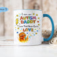 Autism Dad Mug - Fighting For My Hero Mug - Autism Awareness Gift For Dad - Special Needs Dad Gift - Father's Day Autism Mug