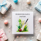 Cricket Birthday Card • Personalised Cricket Card • Welsh or English Birthday Card • Cricket Lover Card • Cricket Fan Birthday