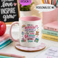 Nursery Nurse Mug & Coaster Set | Personalised Thank You Gift